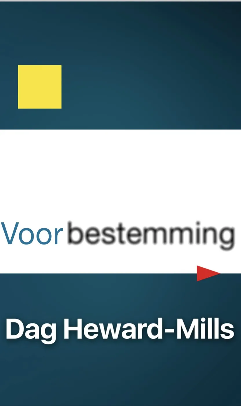 Voorbestemming